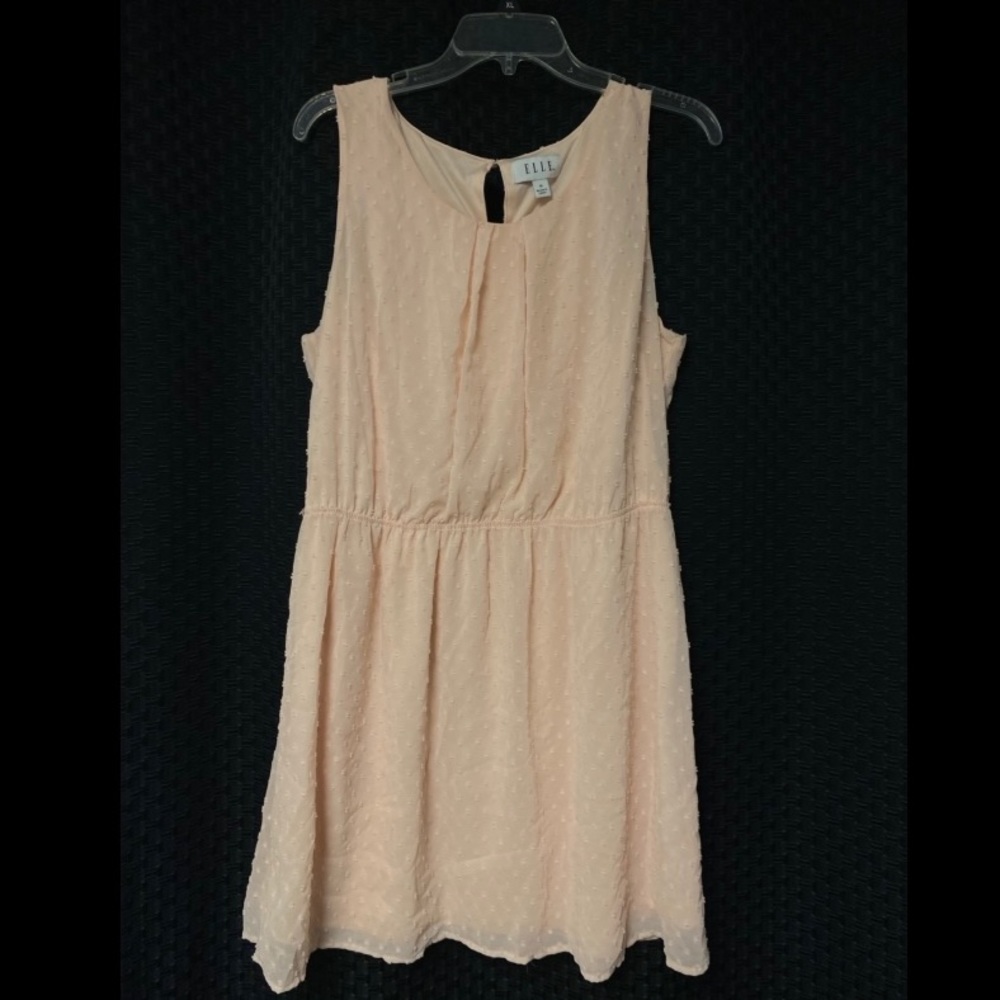 Light pink mid-dress